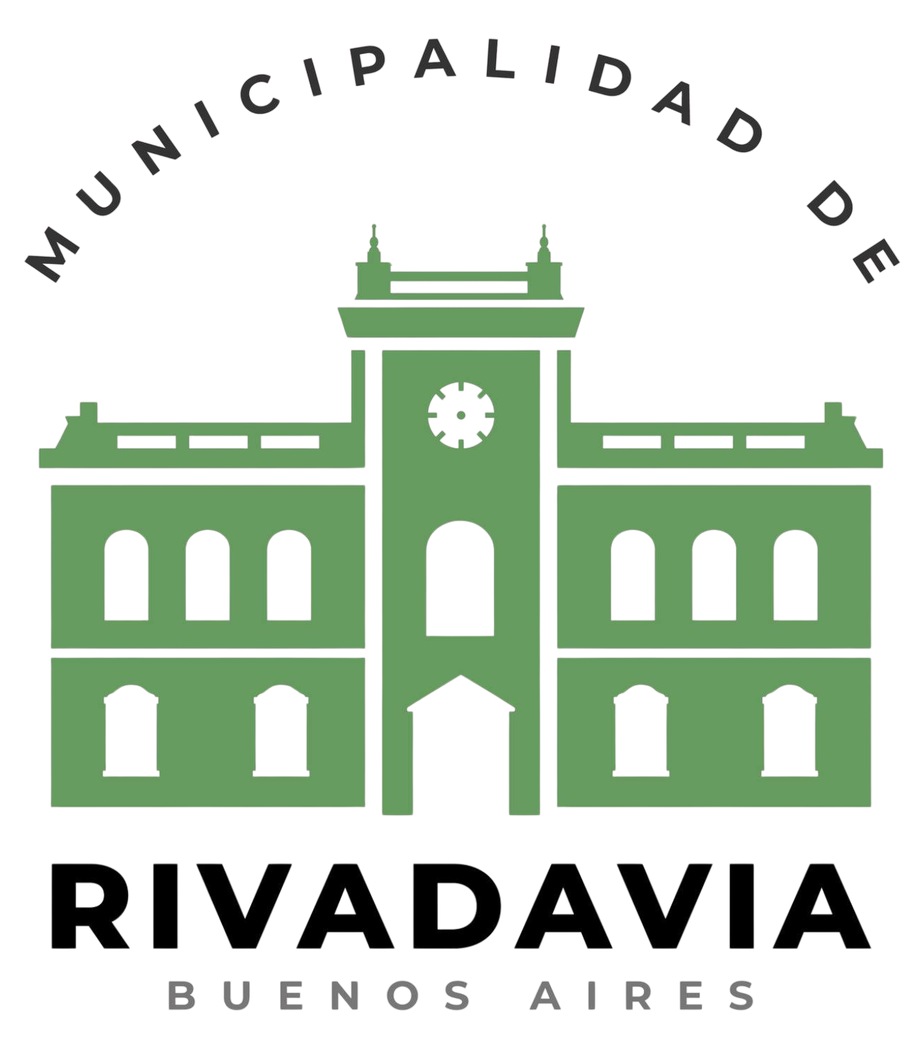 muni rivadavia logo transparente